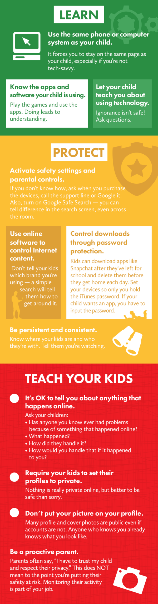 Tips for Keeping Kids Safe Online - Our Kids Center